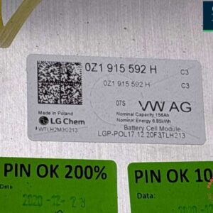 Used EV Battery Module - Cupra Born, 2022- - 12S2P 6,85 kWh SINGLE MODULE - Image 4